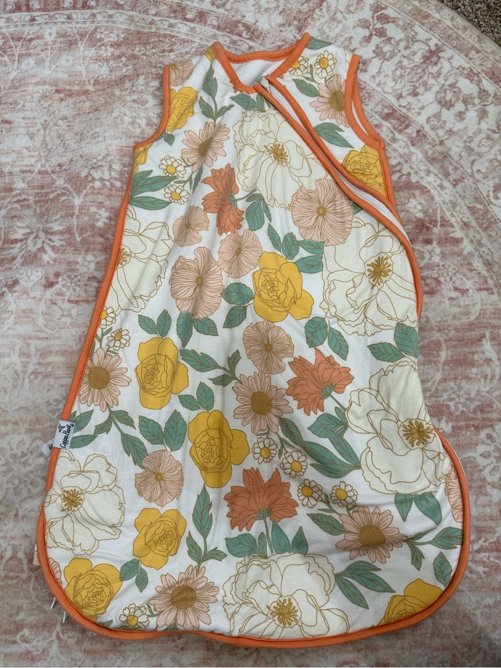 Copper Pearl Rose Sleep Bag Size 0-6 Months